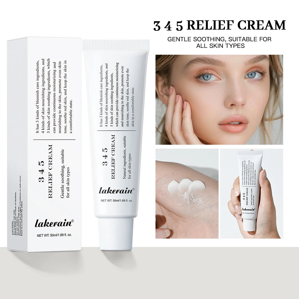 Soothing Repair Facial Cream for Acne-Prone Skin