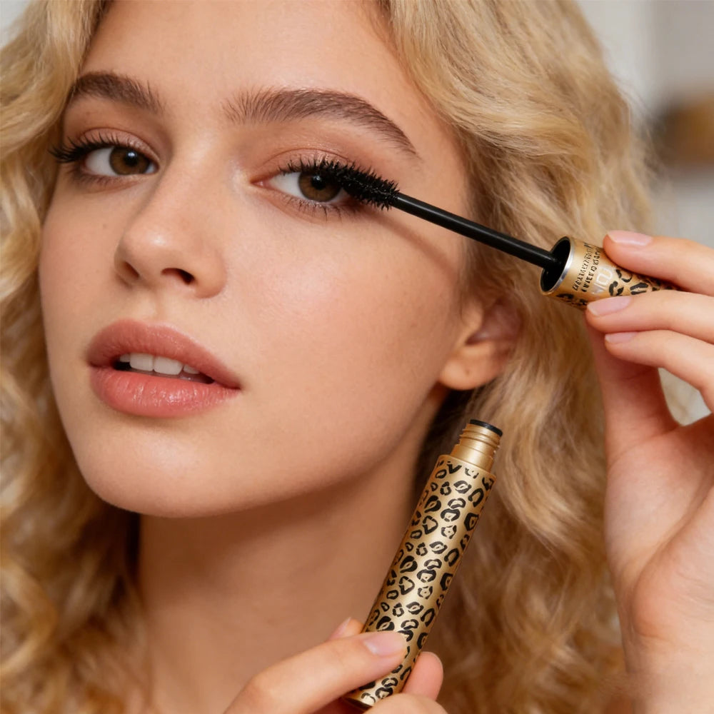 Waterproof Smudge-Proof Volumizing Mascara for Long Lashes