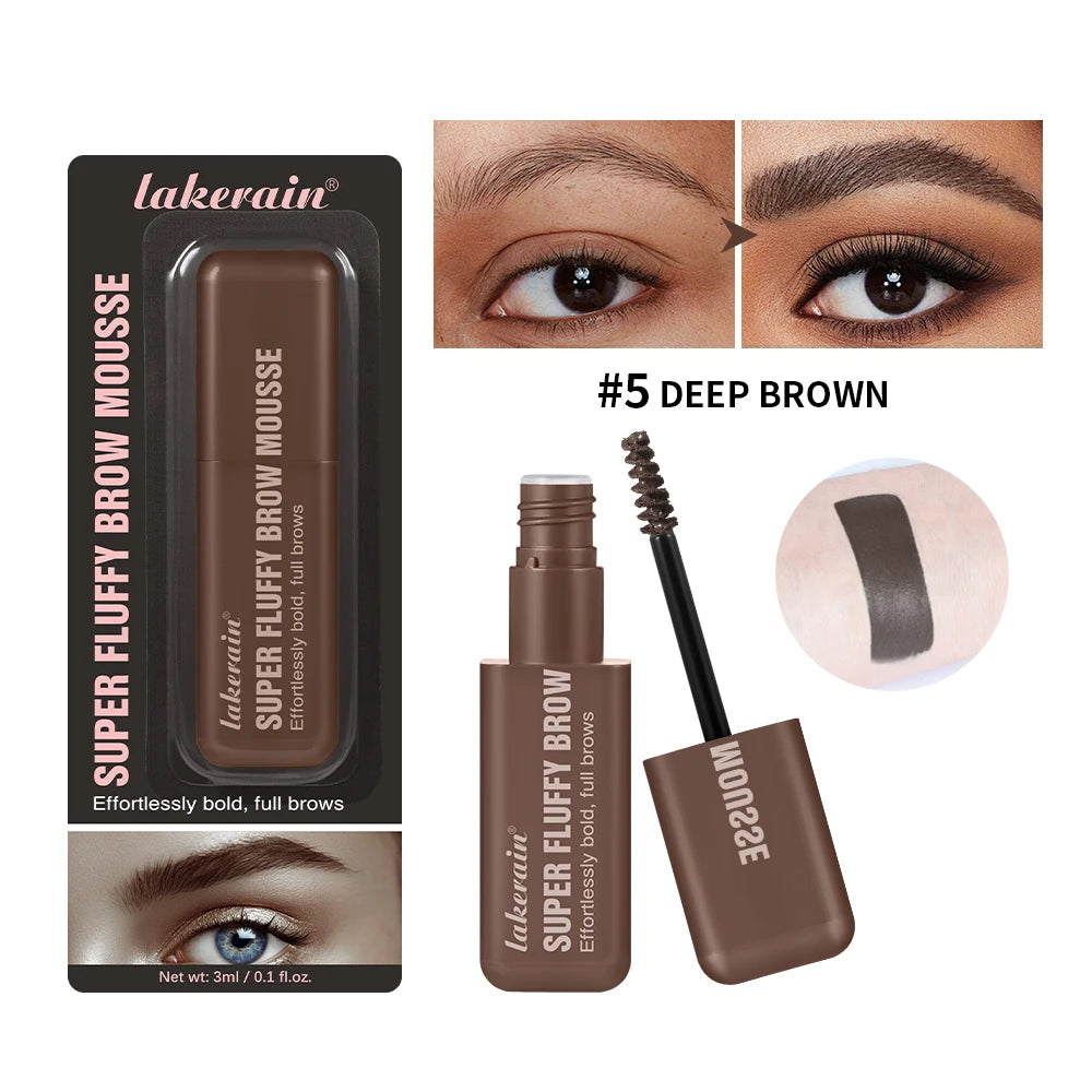 Volumizing Waterproof Eyebrow Mousse for Fluffy Brows