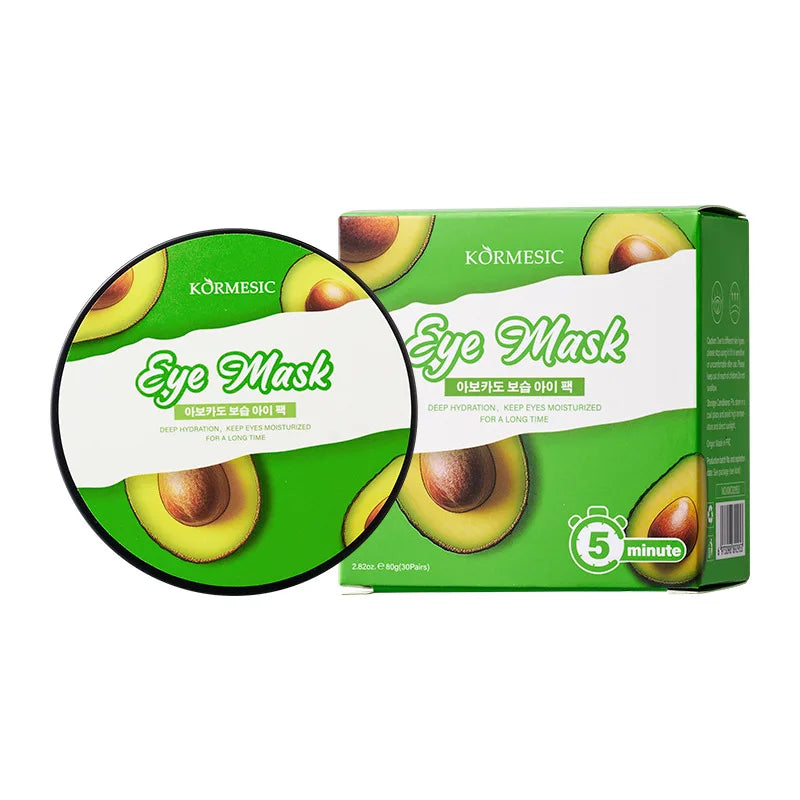 Hydrating Avocado Eye Mask for Dark Circles - 4