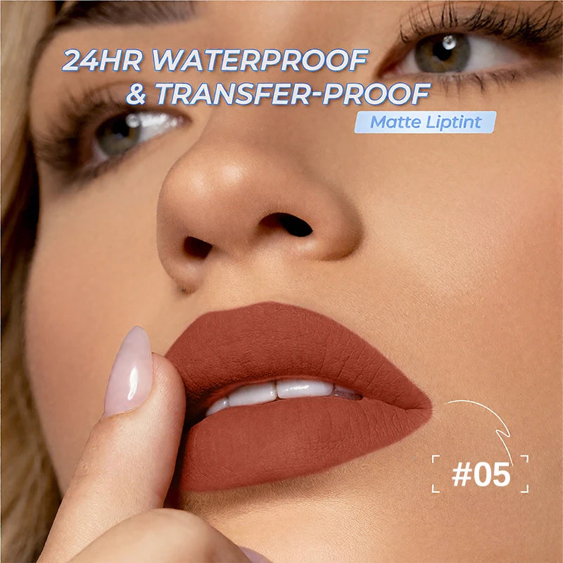 Long-Lasting Waterproof Matte Liquid Lipstick