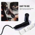 White Liquid Foundation and Black Lipstick Set for Cosplay