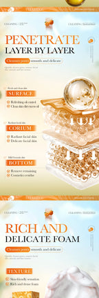 Rose Amino Acid Gentle Facial Cleansing Mousse