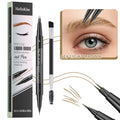 Double-Ended Waterproof Liquid Eyebrow Pen