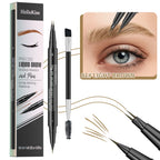 Double-Ended Waterproof Liquid Eyebrow Pen