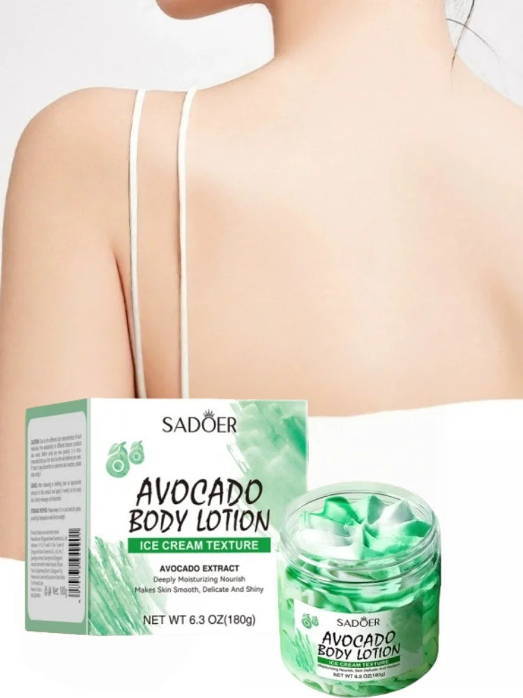 Deeply Moisturizing Avocado Body Lotion for Dry Skin