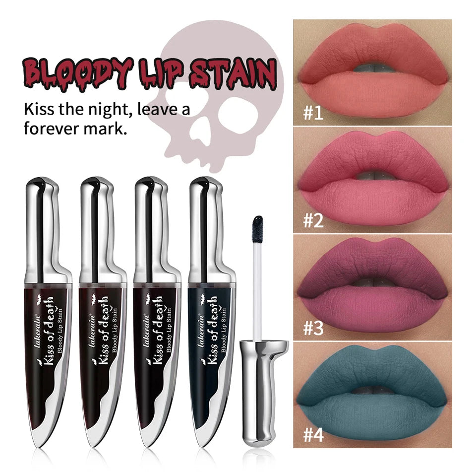 Waterproof Bloody Lip Stain for Halloween Makeup - 8