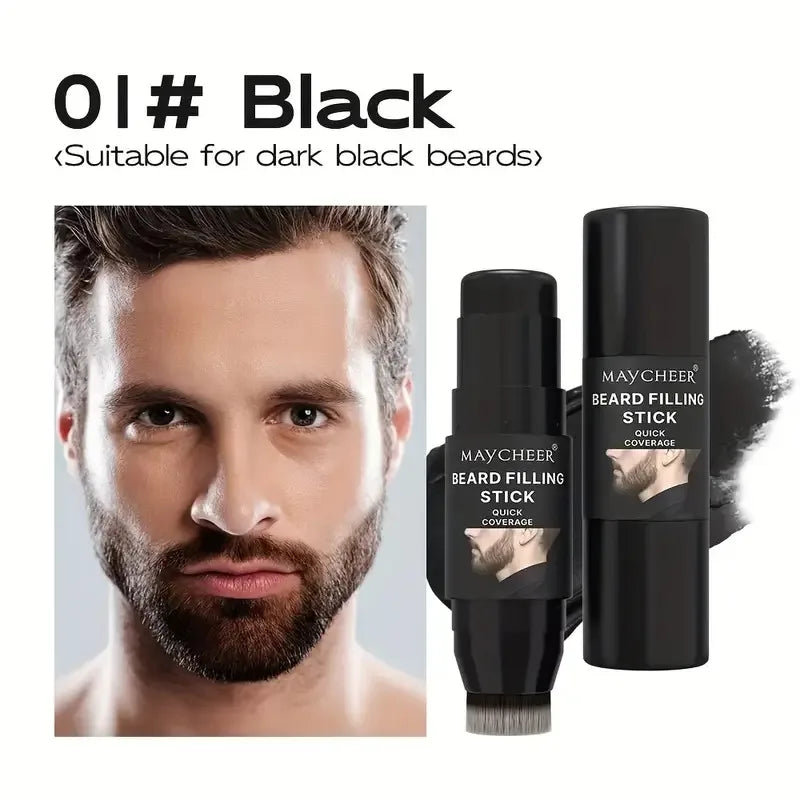 Waterproof Beard Filling Stick and Brush for Men - 21