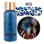Sparkling Glitter Gel for Face, Body, and Hair