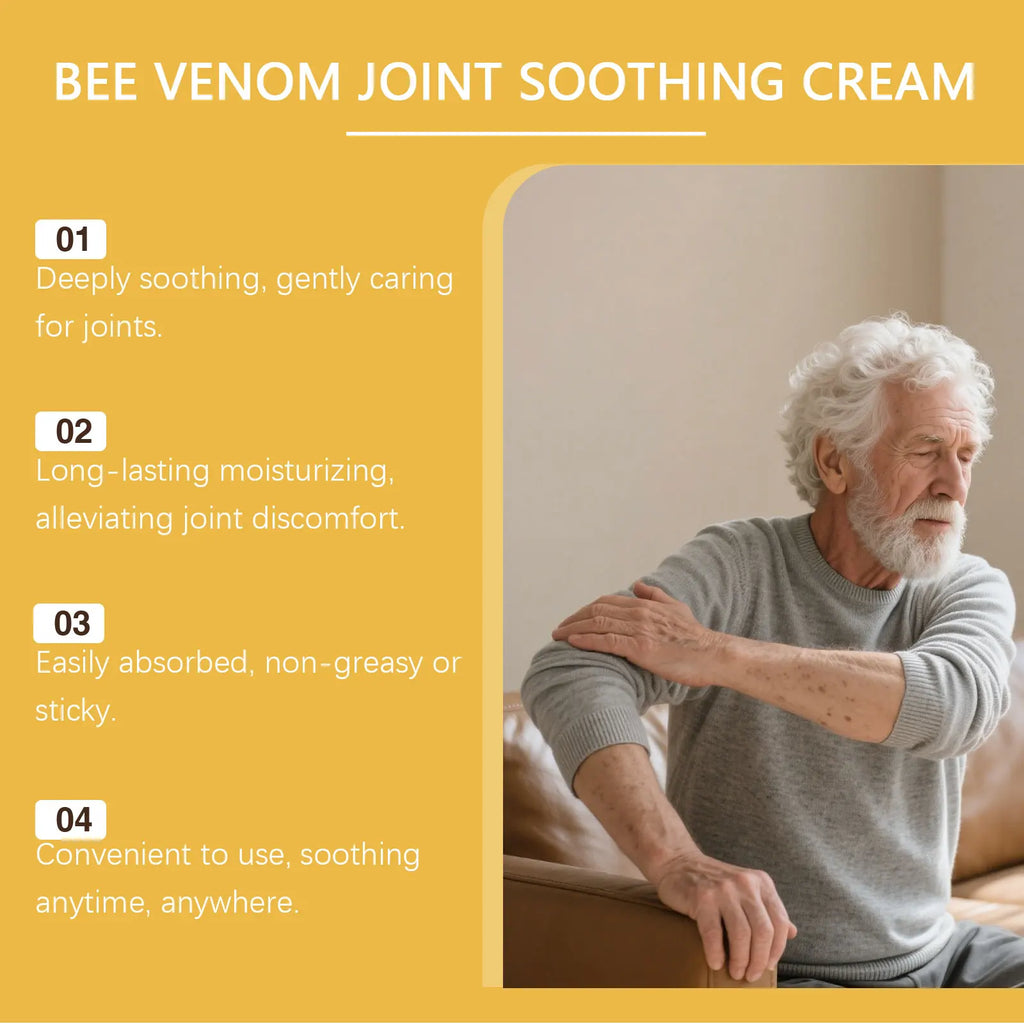 Bee Venom Joint Soothing Cream for Muscle and Joint Relief