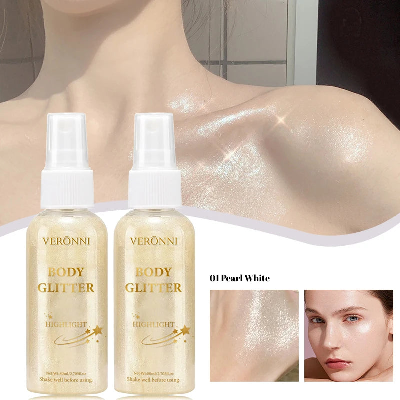 Diamond Liquid Body Highlighter Spray