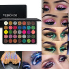 35-Color Shimmer & Glitter Eyeshadow Palette