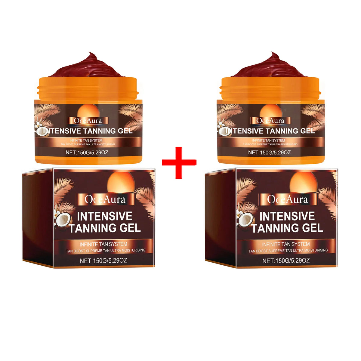Intensive Tanning Gel for Natural Sun-Kissed Skin