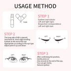 Dual-Head Waterproof Winged Eyeliner Stamp Pen