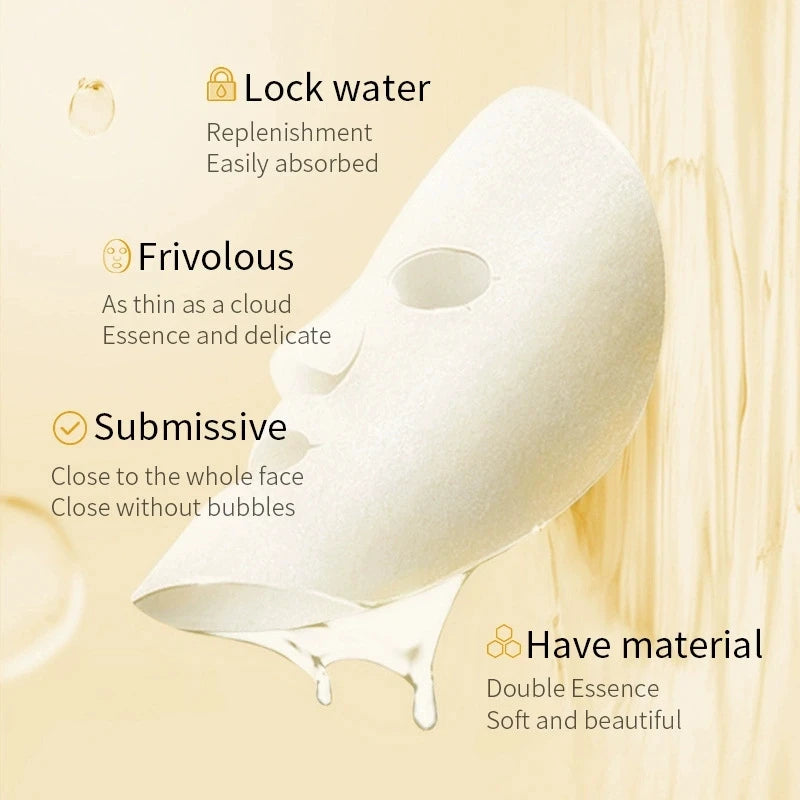 Hydrating Rice Extract Facial Sheet Mask for Glowing Skin