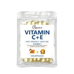 Vitamin C and E Facial Serum Capsules for Radiant Skin