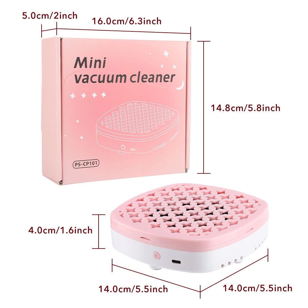 Compact Portable Nail Dust Collector for Manicures