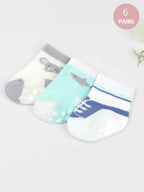 Anti-Slip Cotton Socks for Newborns and Infants