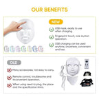 7-Color LED Light Therapy Facial Mask