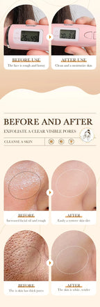 Rice Extract Foaming Facial Cleanser with Silicone Brush