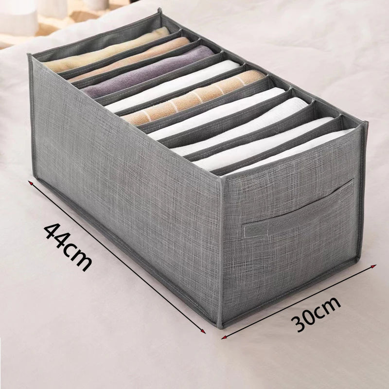 Foldable Compartment Organizer for Jeans and Trousers