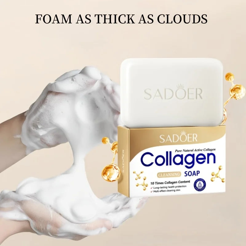 Collagen Firming Face and Body Cleansing Soap