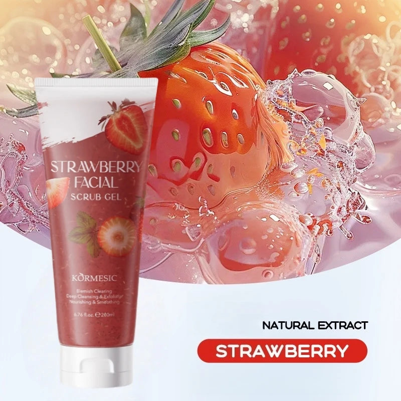 Gentle Exfoliating Facial Scrub Gel for Smooth Radiant Skin