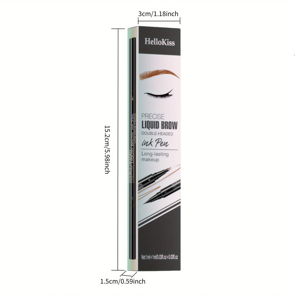 Waterproof Dual-Tip Liquid Eyebrow Pen