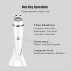 4-in-1 Electric Facial Cleansing Brush and Massager