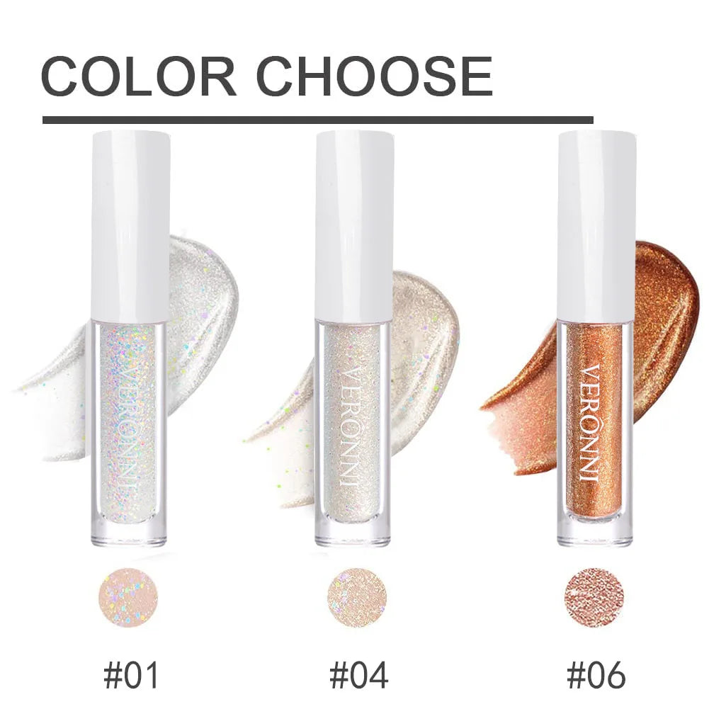 Waterproof Shimmer Liquid Glitter Eyeshadow