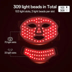 7-Color LED Light Therapy Face and Neck Mask