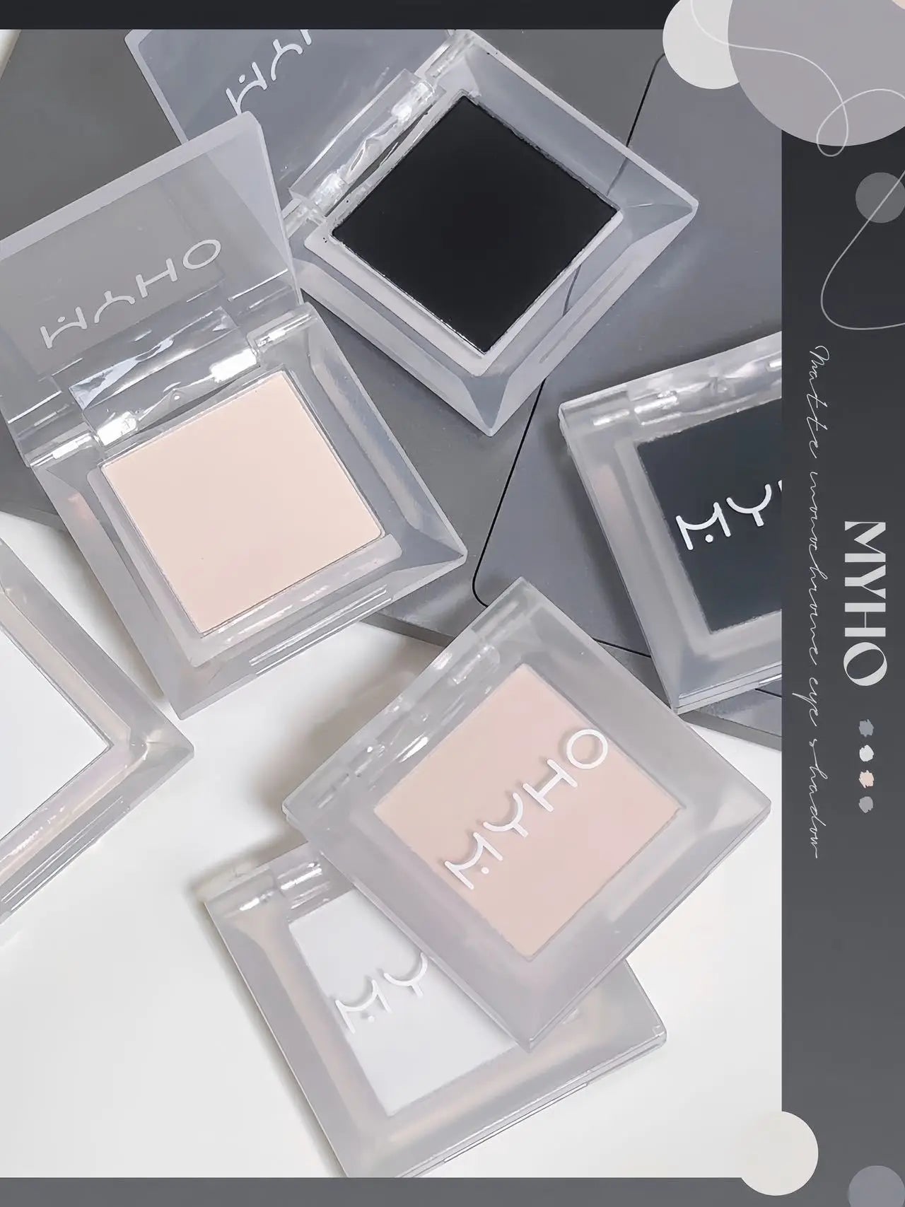 Matte Single Color Eyeshadow for Face Contouring and Highlighting - 7
