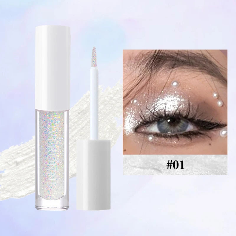 Waterproof Shimmer Liquid Glitter Eyeshadow - 22