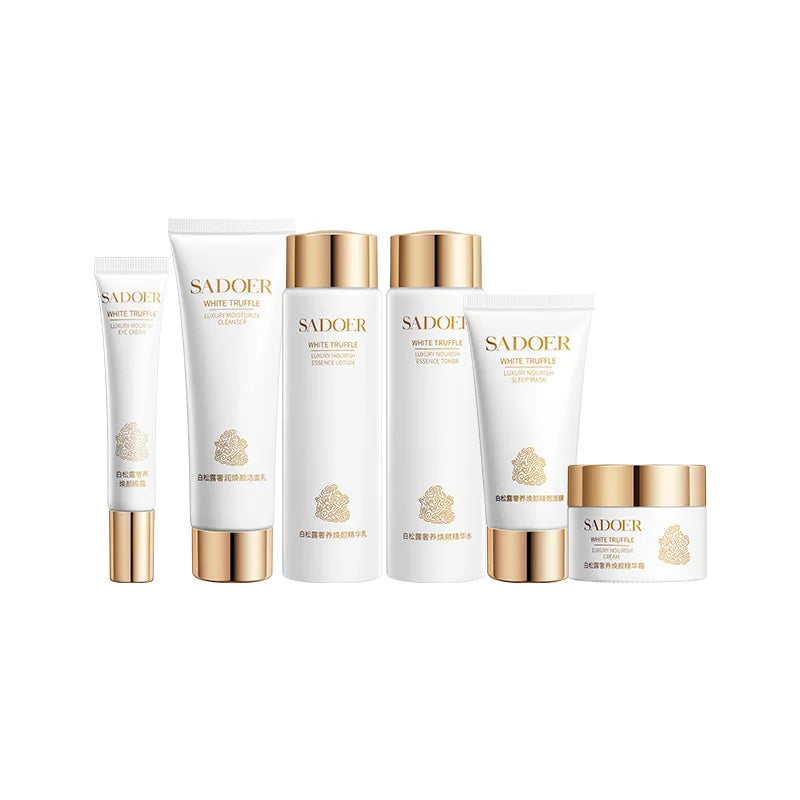White Truffle Luxury 6-Piece Facial Skincare Set