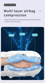Electric Hand and Wrist Compression Massager with Heat