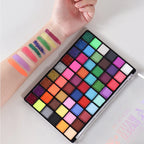 54-Color Professional Water-Based Face and Body Paint Palette