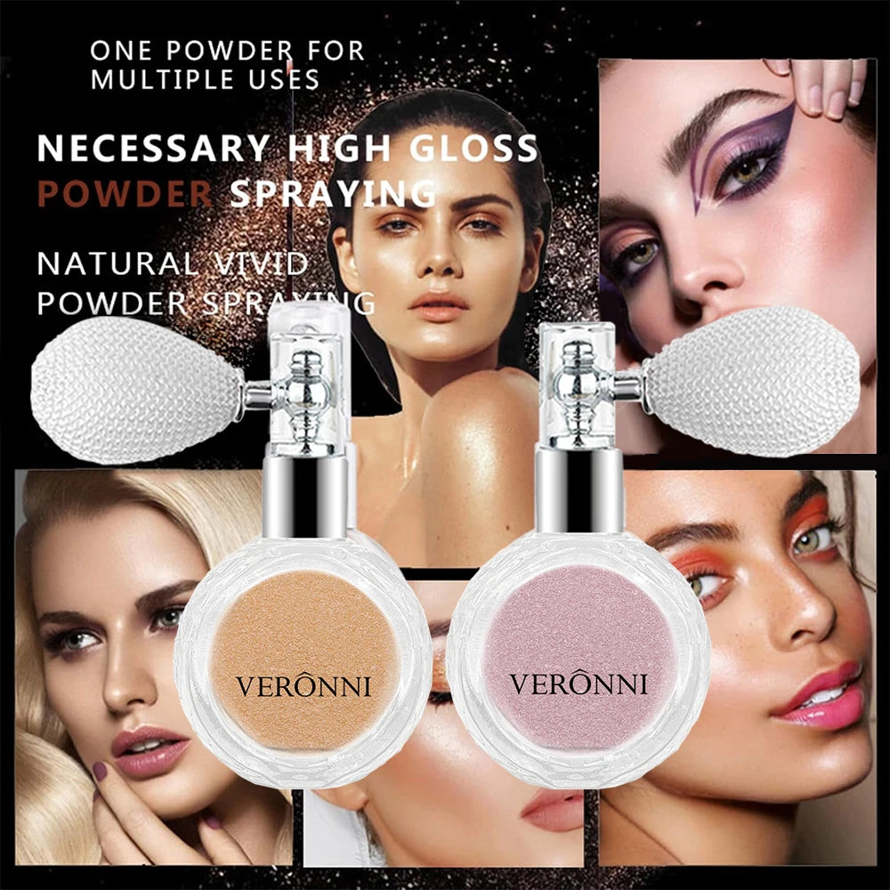 Shimmering Body and Face Glitter Spray