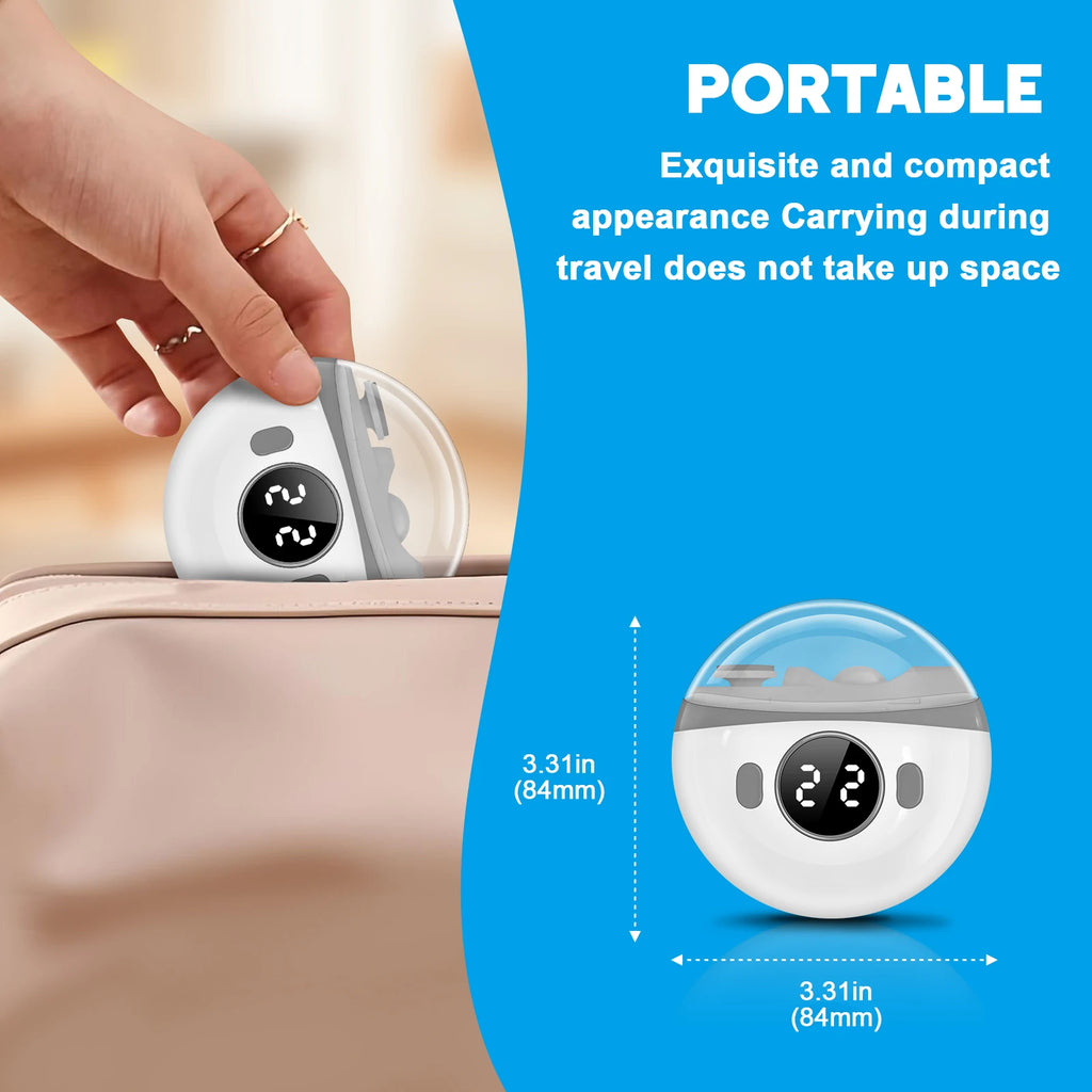 Automatic Electric Nail Trimmer with LED Light