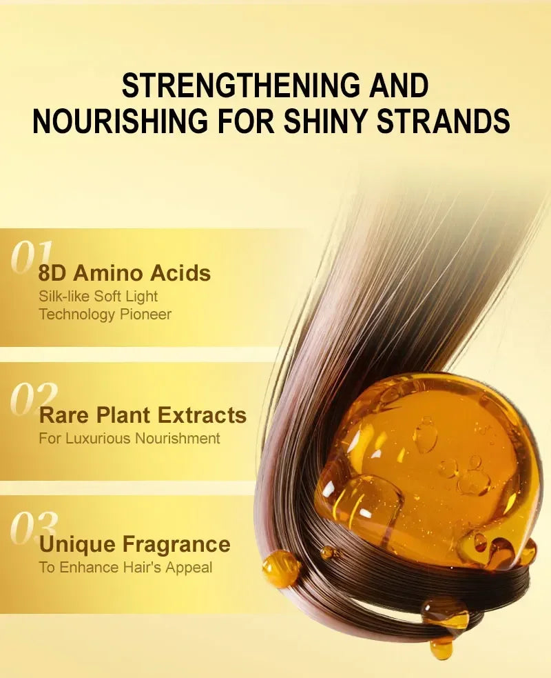 Smoothing Moroccan Hair Oil for Frizz Control and Shine