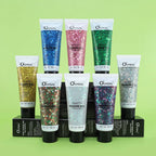 Waterproof Face and Body Glitter Sequin Gel