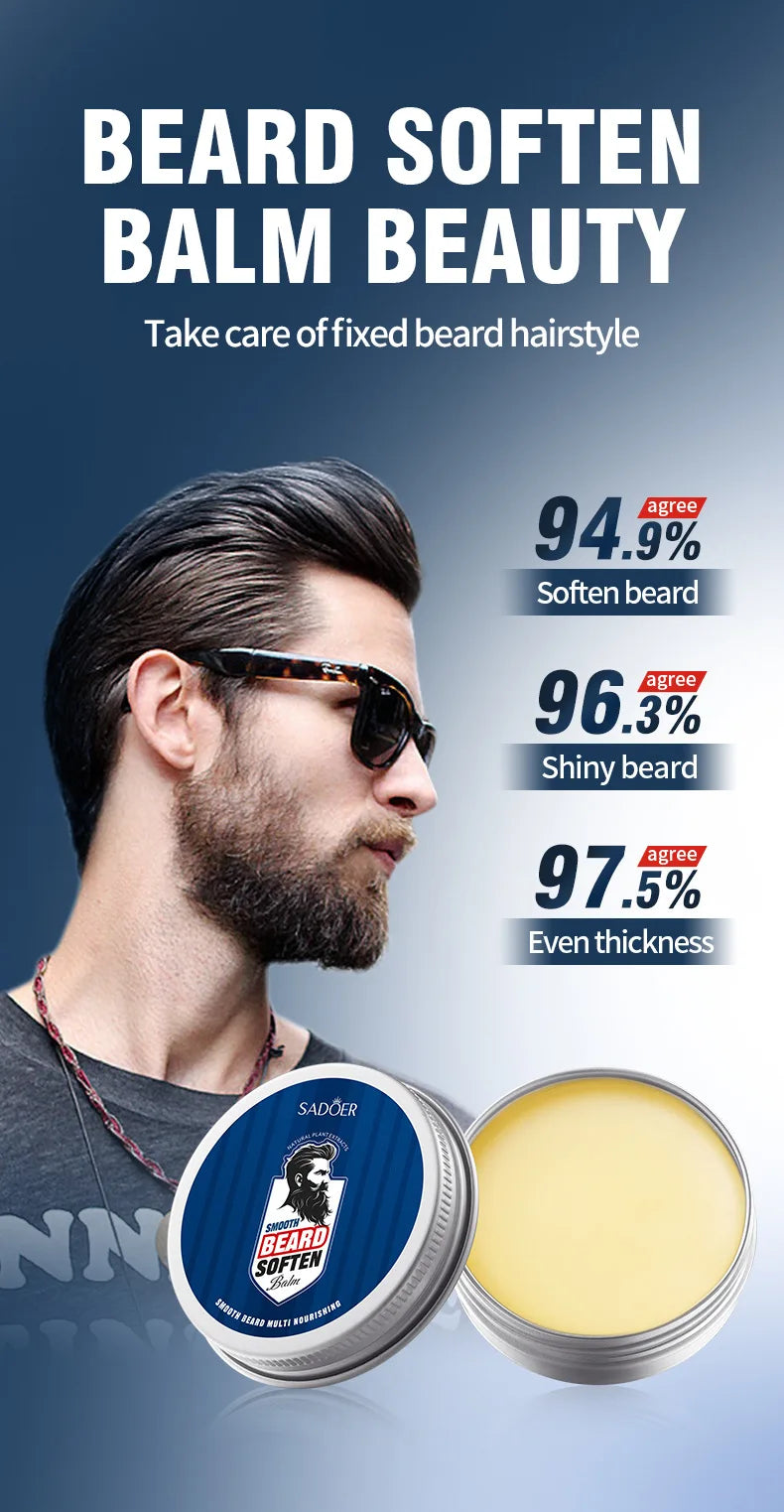 5-Piece Men's Grooming and Beard Care Set