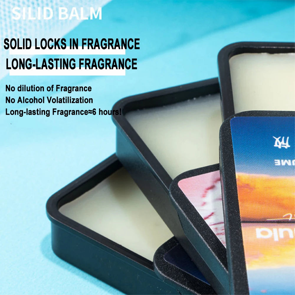 Portable Solid Perfume Fragrance Set