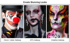 Professional Multi-Color Face and Body Paint Palette