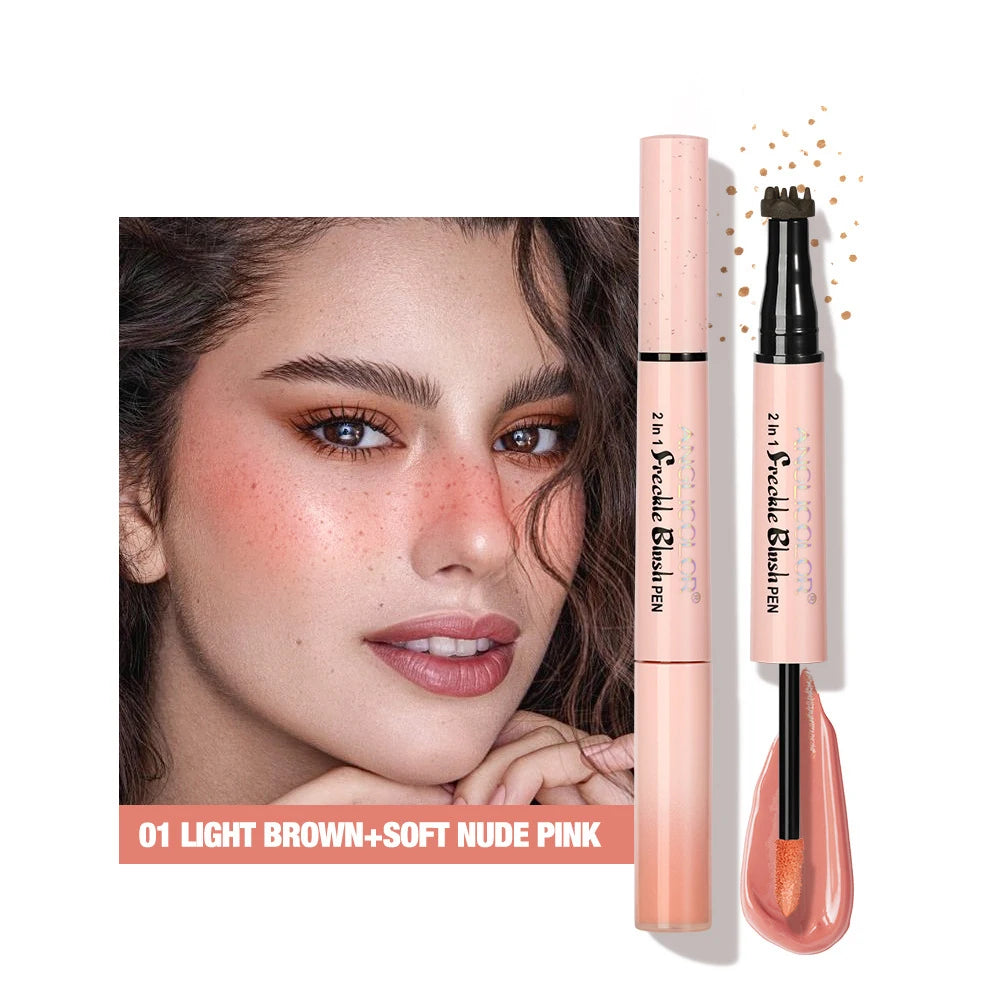 2-in-1 Natural Freckle and Blush Pen