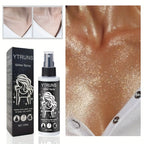 Shimmering High-Gloss Glitter Spray for Body, Hair, and Clothes