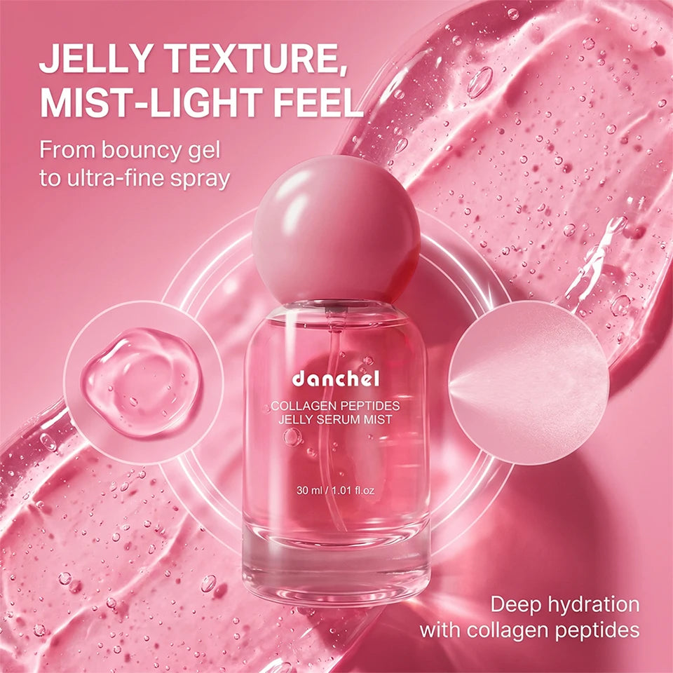 Collagen Peptide Jelly Serum Mist for Deep Hydration and Glow
