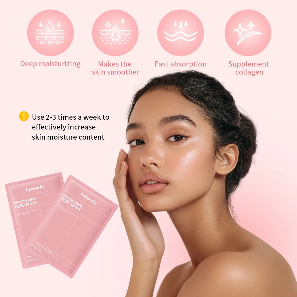 Bio-Collagen Deep Hydrating Face Mask for Pore Minimizing