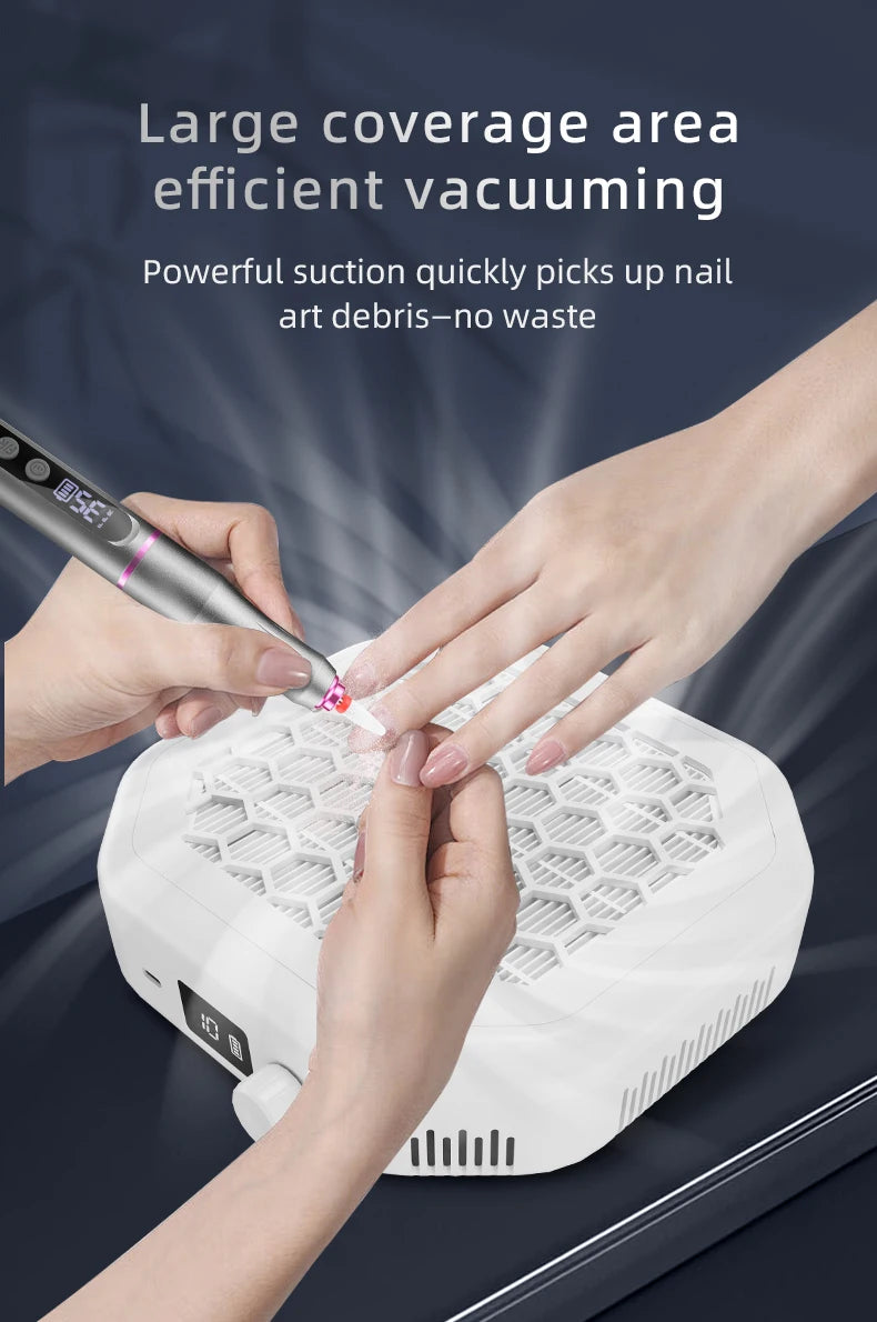Portable Cordless Nail Dust Collector