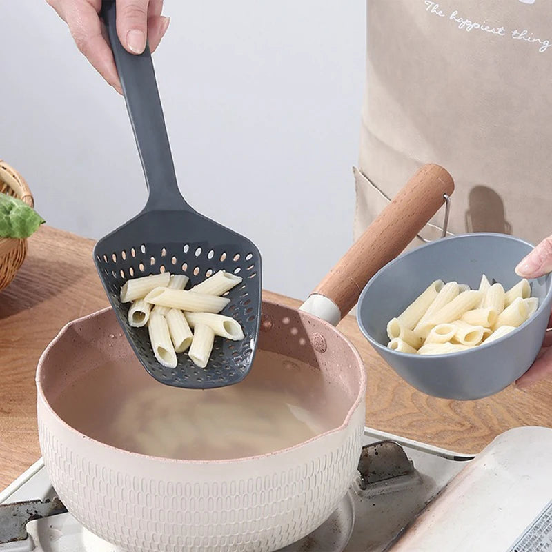 Heat-Resistant Kitchen Strainer Spoon for Cooking