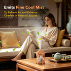 Oriental Pavilion Zen Humidifier and Night Light